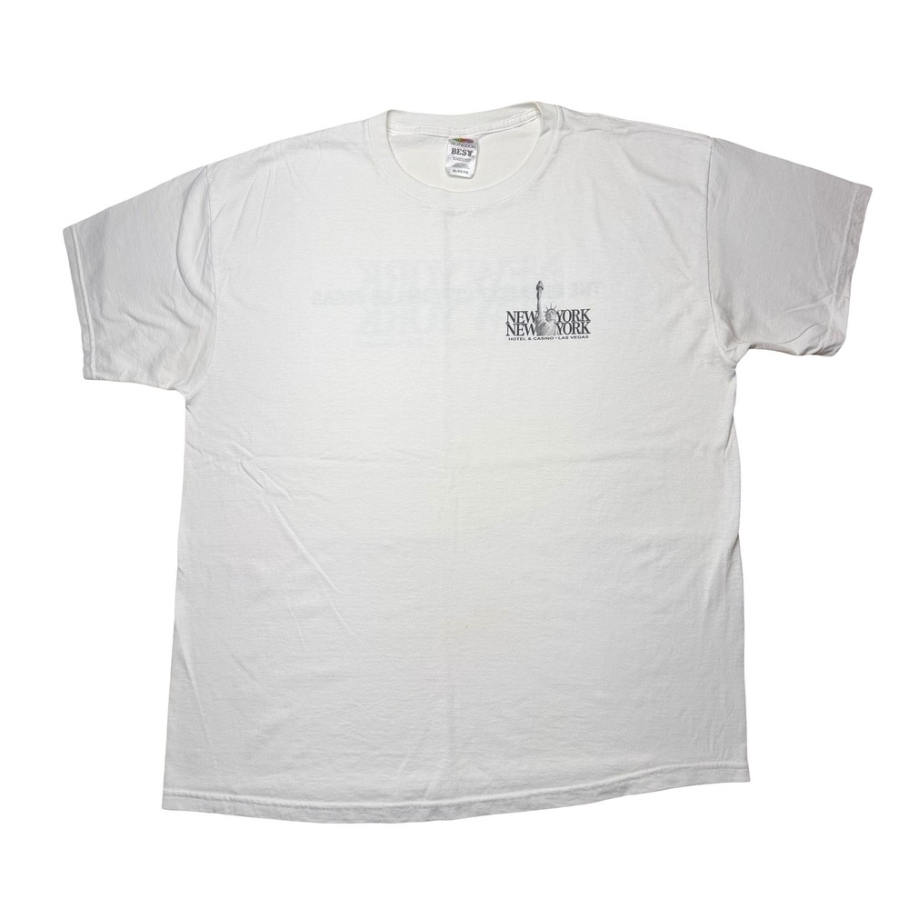 Vintage 90s New York New York hotel and casino Las Vegas shirt